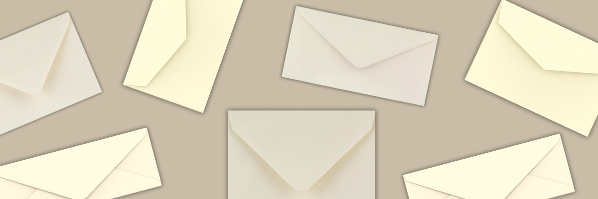 Enveloppes ivoire