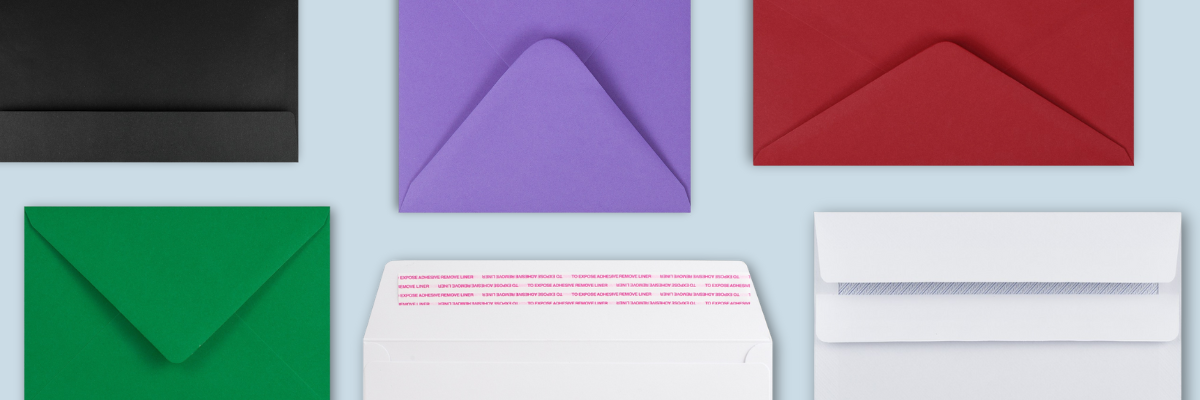 Enveloppes par type de rabat