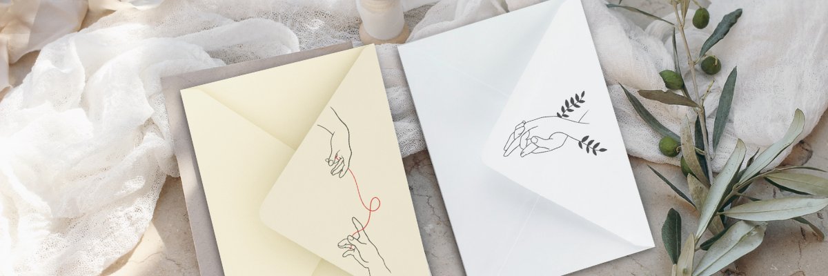 Enveloppes de mariage