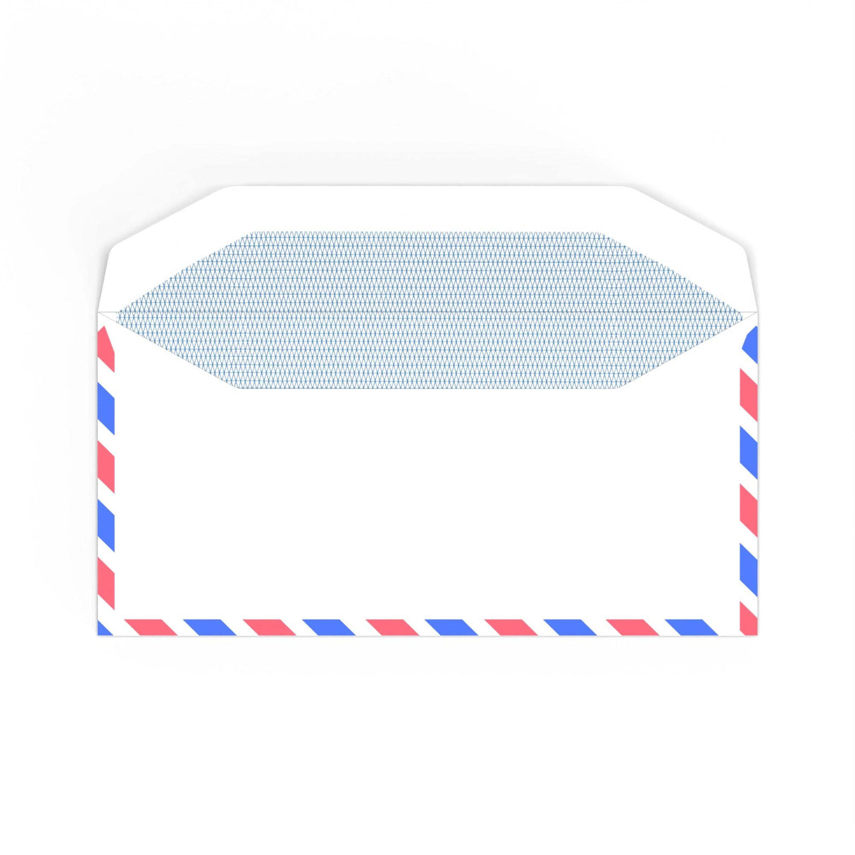 Enveloppe blanche Airmail- envoi par avion 110x220 mm (DL)
