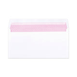 Enveloppe blanche garantie laser 110x220 mm (DL)