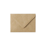 Enveloppe kraft striée 82x113 mm (C7)