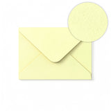 Enveloppe Ivoire avec effet martelé 125 x 175 mm