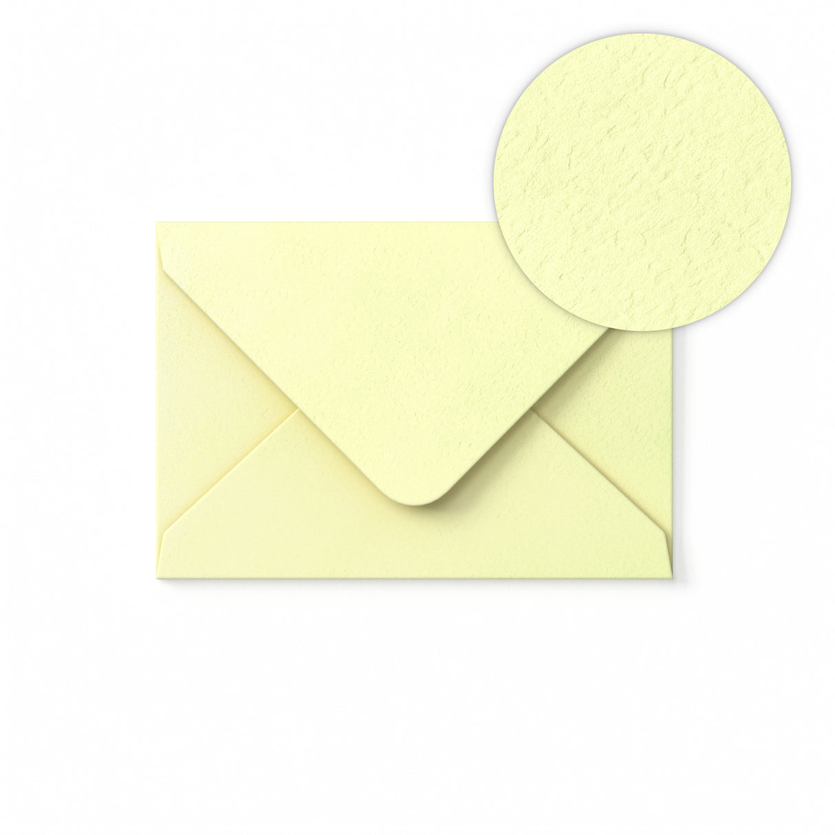 Enveloppe Ivoire avec effet martelé 65x94 mm