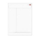 Enveloppes blanches en carton rigide