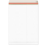 Enveloppes blanches en carton rigide