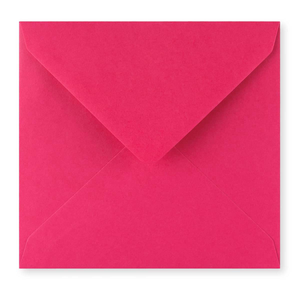 Enveloppe rose fuchsia 155x155 mm