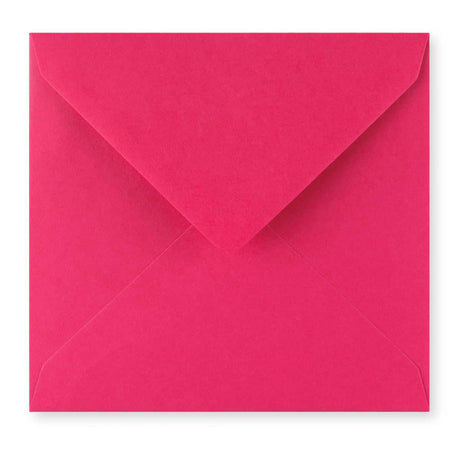 Enveloppe rose fuchsia 155x155 mm