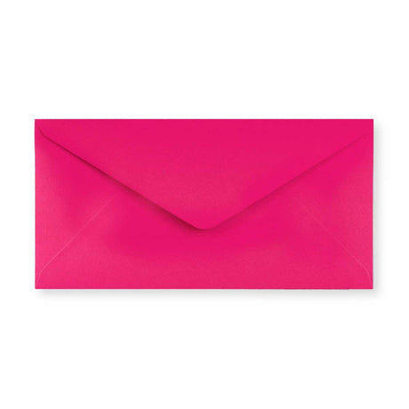 Enveloppe rose fuchsia 110x220 mm (DL)