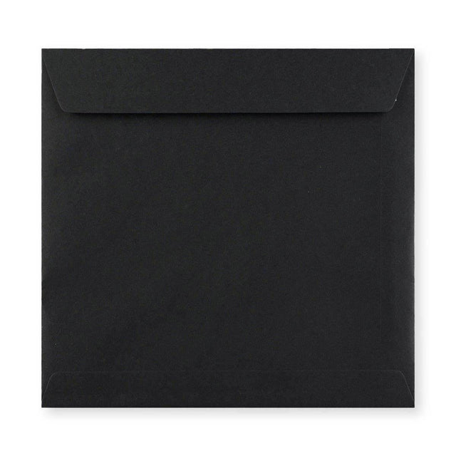 Black Coloured Peel & Seal Envelope (220 x 220mm)