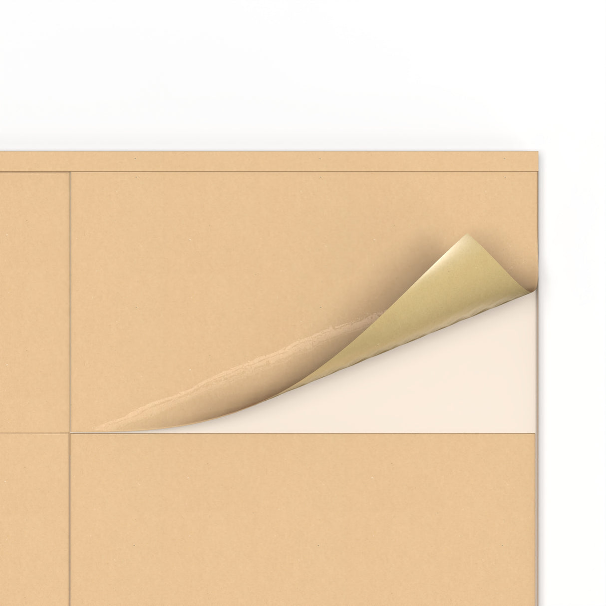 Étiquettes adhésives rectangulaires