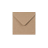 Kraft V-Flap Gummed Envelopes 110 Gsm Fleck 116 x 116 mm