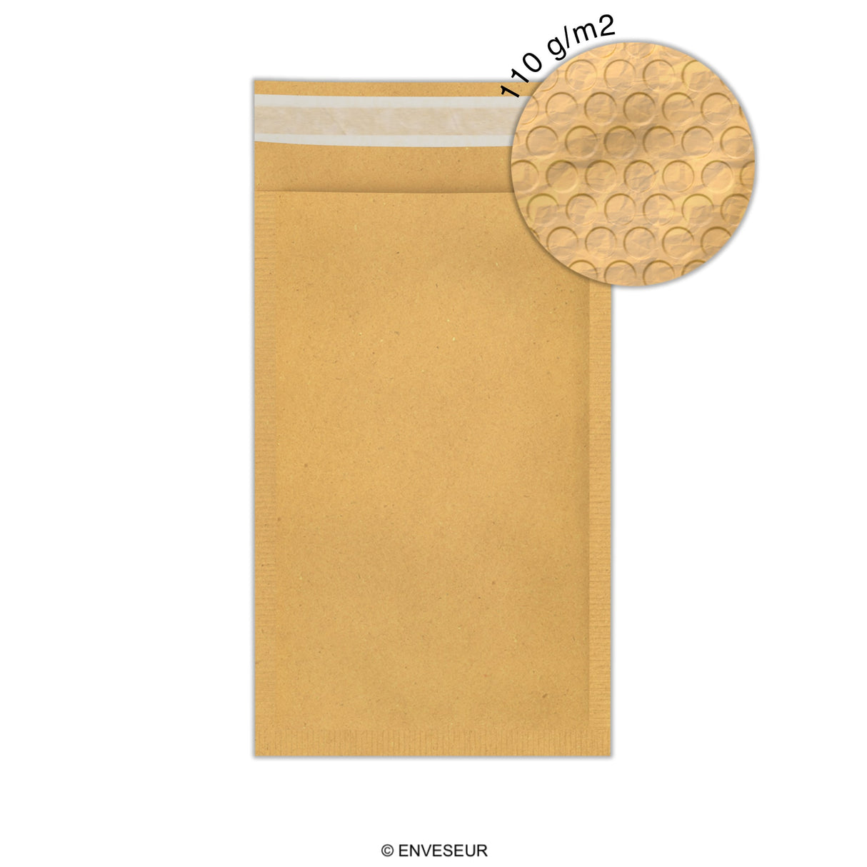 Sachets à bulles kraft