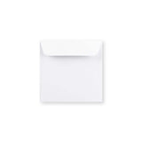 Enveloppe blanche - Rabat Droit 120x120 mm