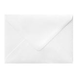 Enveloppe blanche - Rabat Pointu 133x184 mm