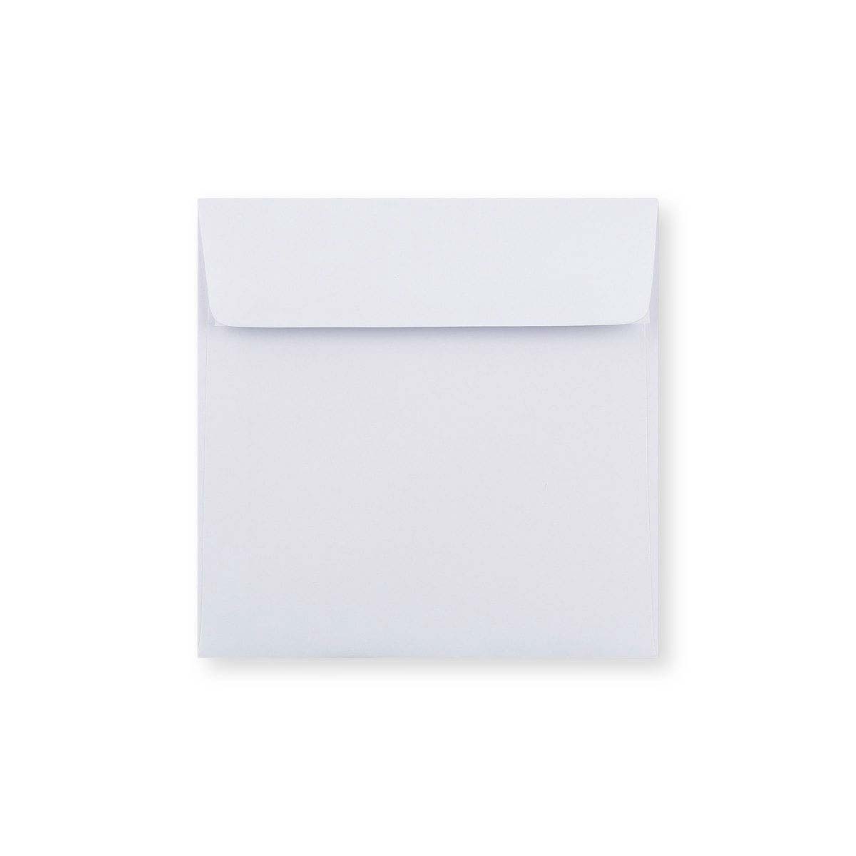 Enveloppe blanche - Rabat Droit 140x140 mm
