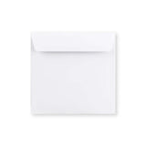 Enveloppe blanche - Rabat Droit 155x155 mm
