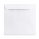 Enveloppe blanche - Rabat Droit 240x240 mm