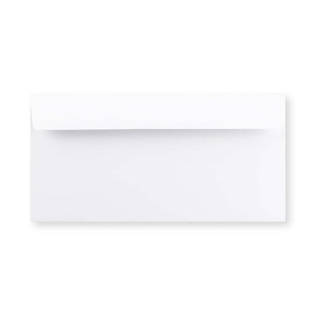 Enveloppe blanche - Rabat Droit 110x220 mm (DL)