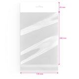 Sacs en cellophane avec en-tête (OPP)