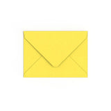 Enveloppe jaune tournesol 133x184 mm