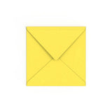 Enveloppe jaune tournesol 155x155 mm
