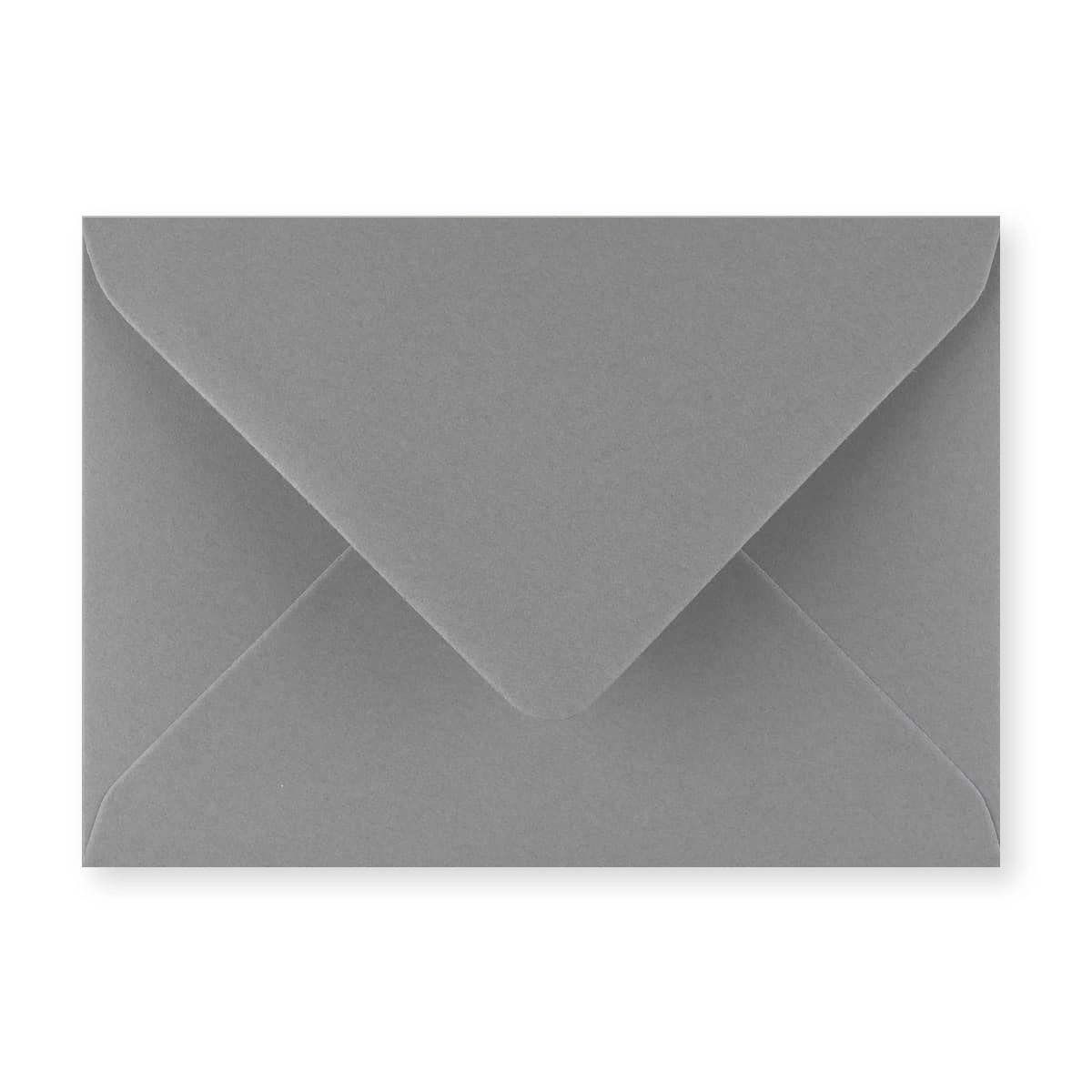 Enveloppes gris foncé 114x162 mm (C6)