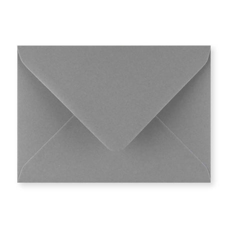 Enveloppes gris foncé 114x162 mm (C6)