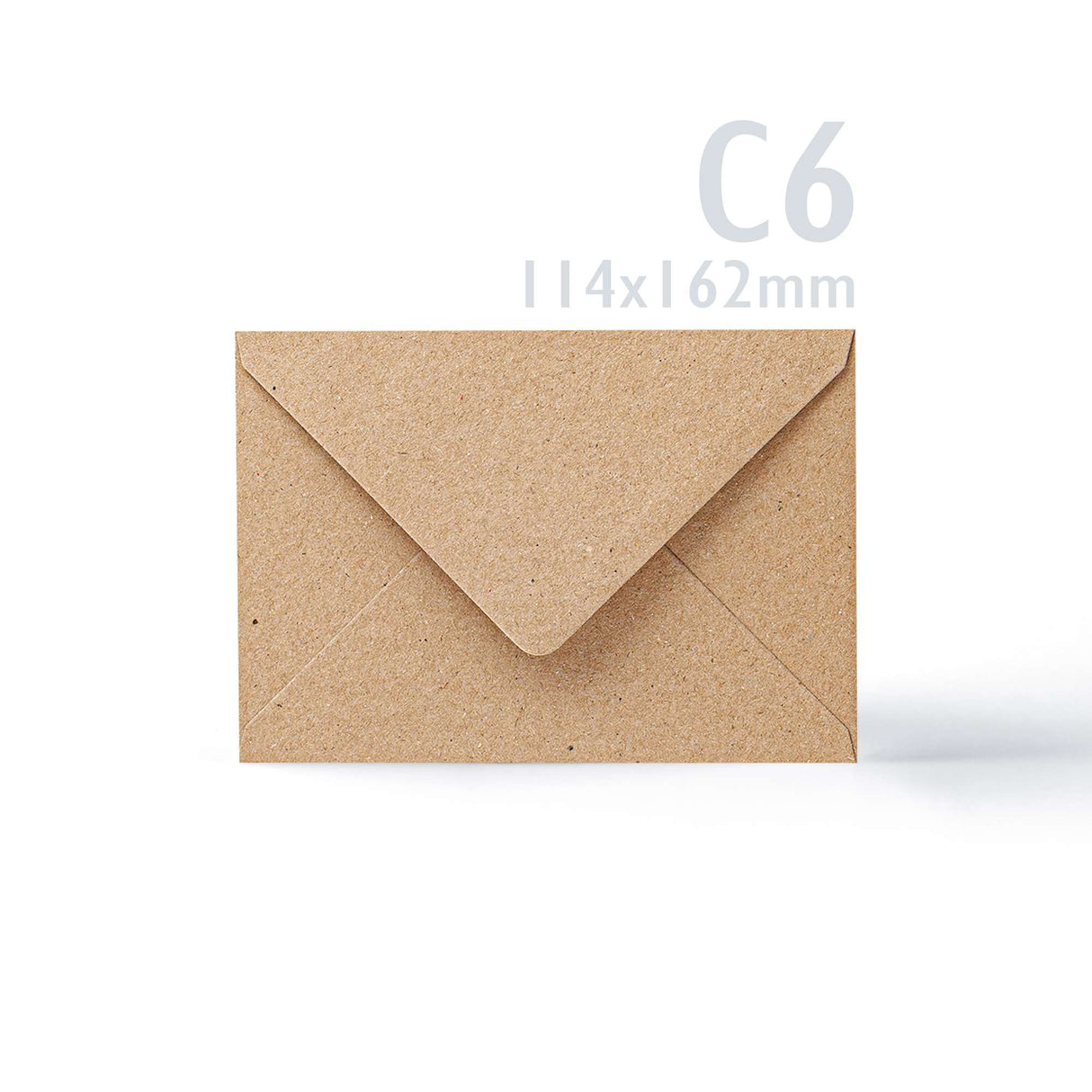 Cartes et enveloppes kraft - lot
