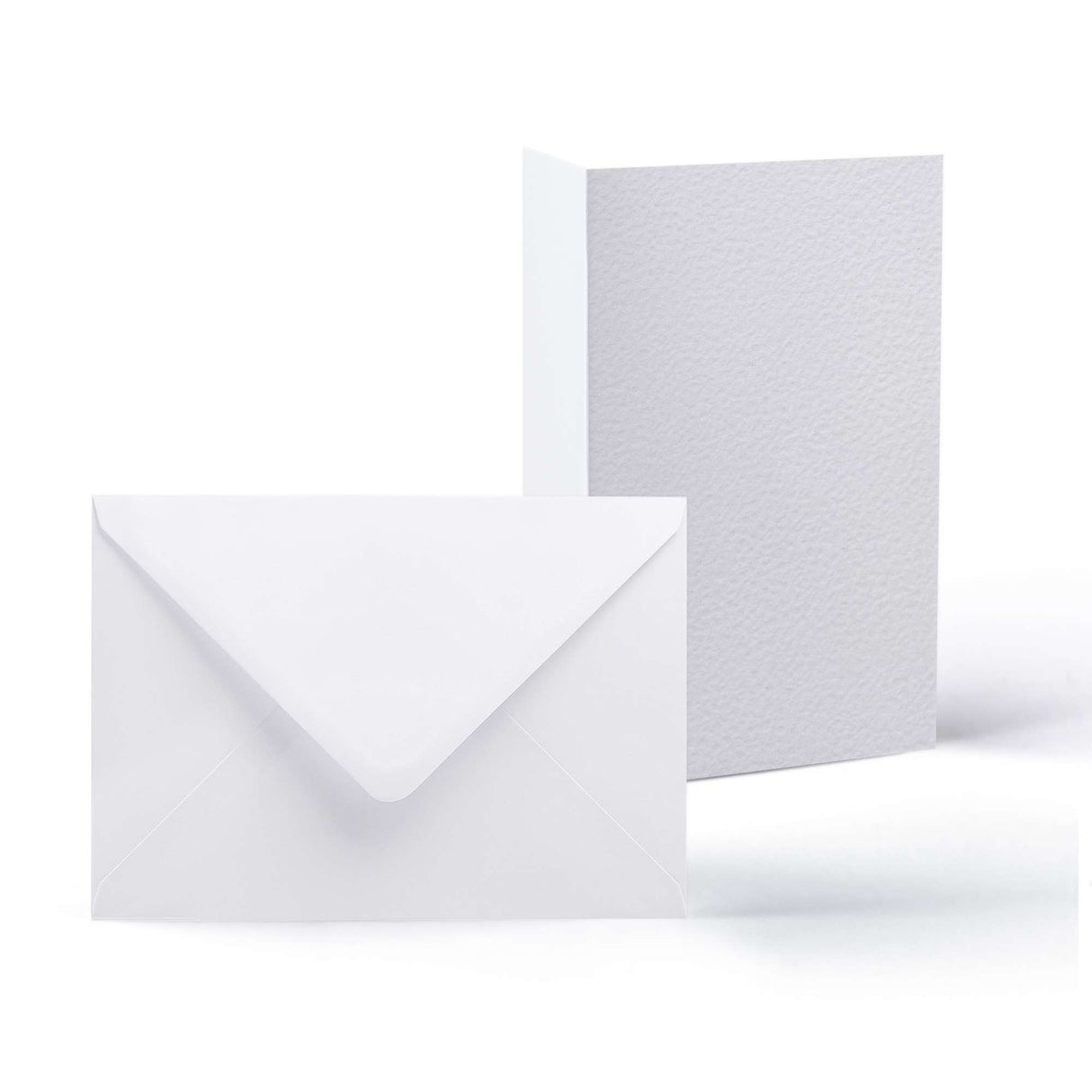 Cartes et enveloppes à texture martelée – lot