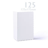 Cartes et enveloppes blanches à bord ondulé – lot