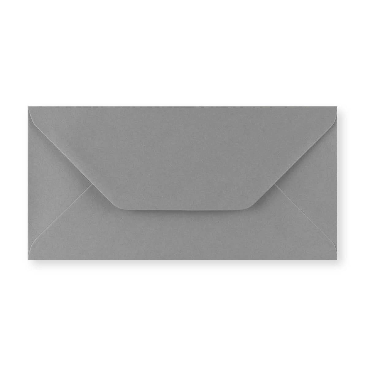 Enveloppe gris foncé 110x220 mm (DL)