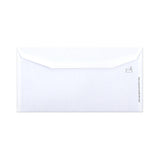 Enveloppe blanche avec impression intérieure – fenêtre 115x225 mm (DL+) 80gr/m²