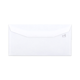 Enveloppe blanche avec impression intérieure – fenêtre 110x220mm (DL) 80gr/m²