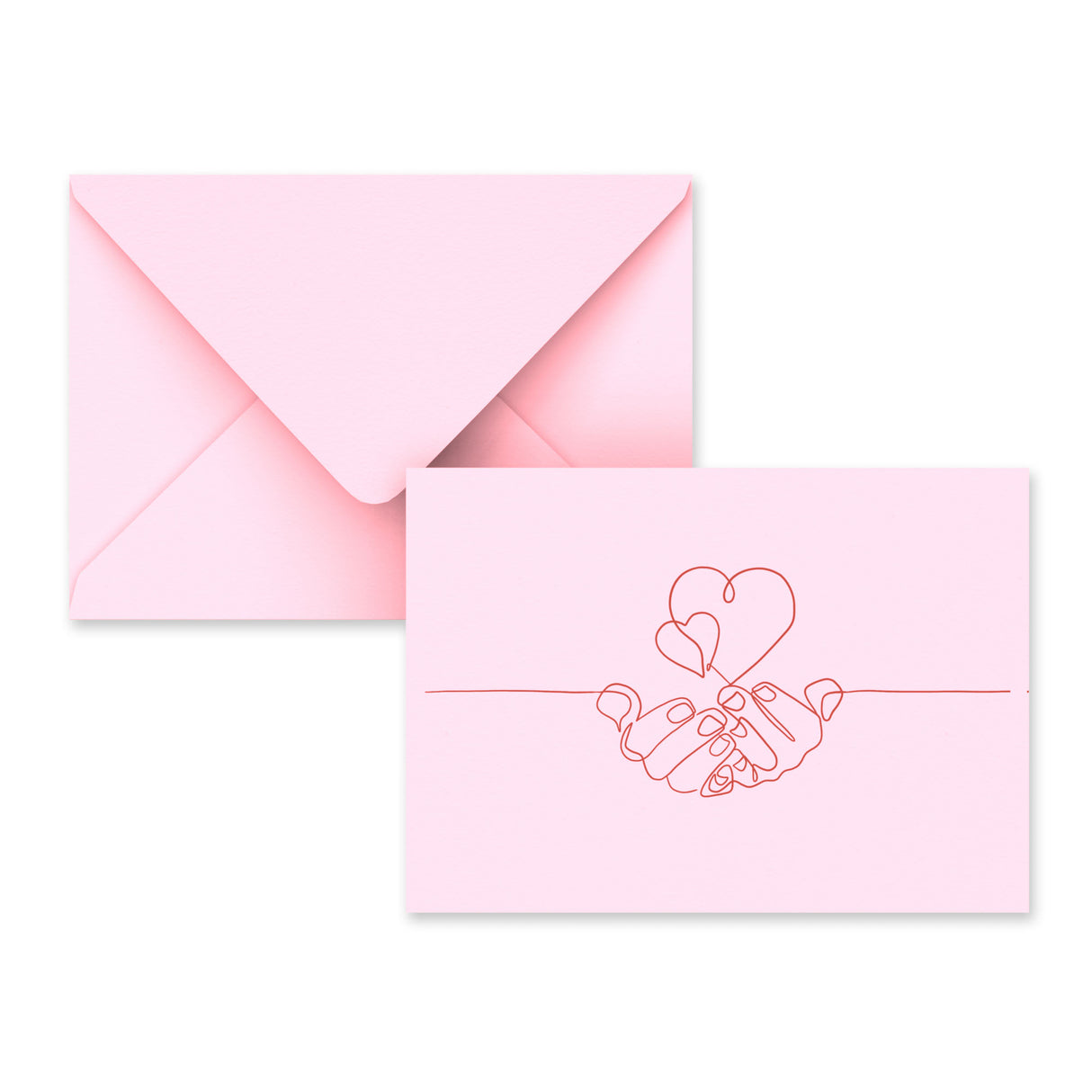 Enveloppes pour la Saint-Valentin ”Partager l'amour” 