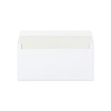 Enveloppe blanche 110x220 mm (DL)