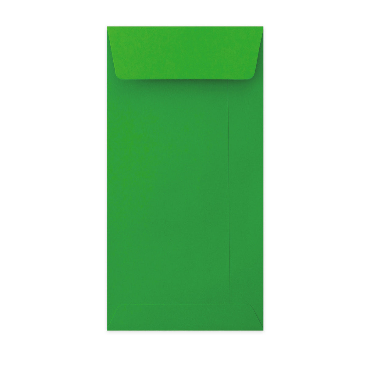 Enveloppe format poche verte 220x110 mm (DL)