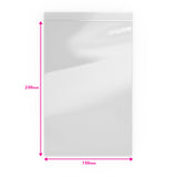 Sachets transparents Zip