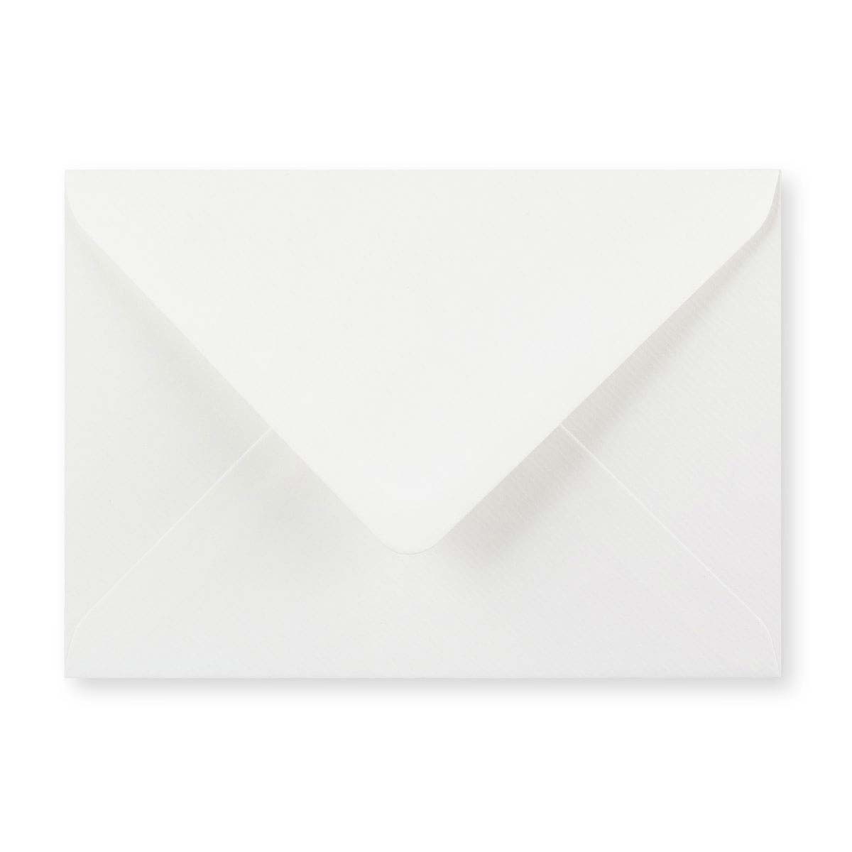Enveloppe blanche vergée légère (90 g/m²) 125x175 mm