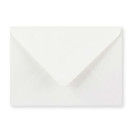 Enveloppe blanche vergée légère (90 g/m²) 125x175 mm
