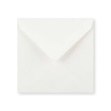 Enveloppe blanche vergée légère (90 g/m²) 130x130 mm