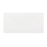 Enveloppe blanche vergée légère (90 g/m²) 110x220 mm (DL)