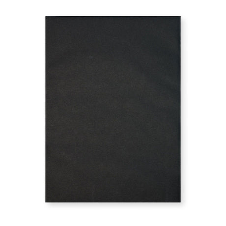 Enveloppe Noire avec Dos en Carton Rigide 229x162 mm (C5)