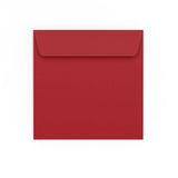 Enveloppe rouge foncée 155x155 mm