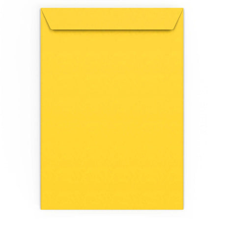 Enveloppe jaune vive 324x229 mm (C4)