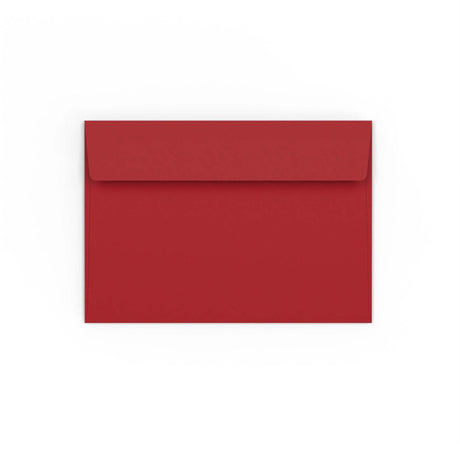 Enveloppe rouge foncée 114x162 mm (C6)
