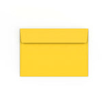 Enveloppe jaune vive 114x162 mm (C6)