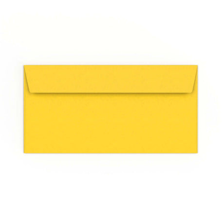 Enveloppe jaune vive 110x220 mm (DL)