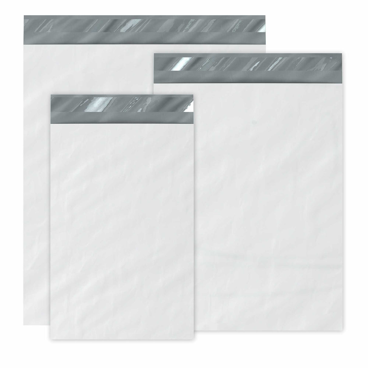 Sachets d’expédition en polyéthylène blanc