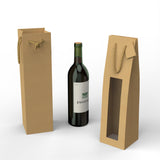 Sacs kraft pour bouteilles de vin (75 cl.)